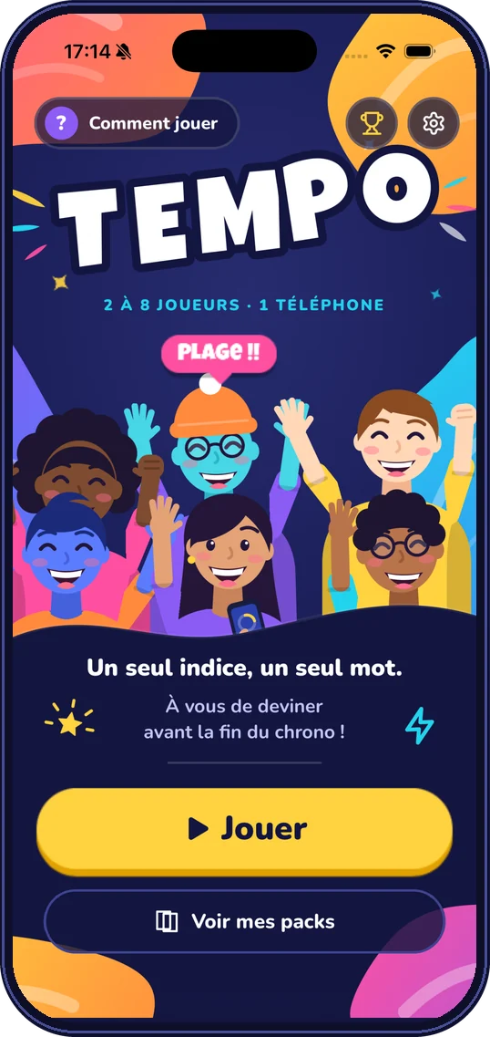 Accueil de Tempo